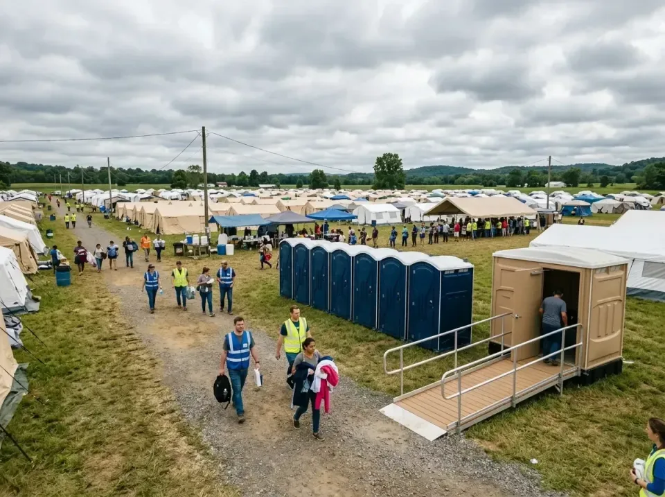 disaster-relief-camp-restrooms-010 — frequently asked questions, Dumpster & Portable Bathrooms Rental in Huber Heights, OH